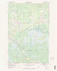 Wawina 1969 topographic map preview