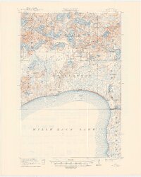 Wealthwood 1916 topographic map thumbnail