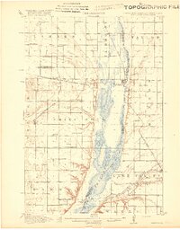 White Rock 1918 topographic map thumbnail
