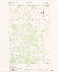 Thief Lake NE 1967 topographic map thumbnail