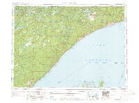 Two Harbors 1954 topographic map preview