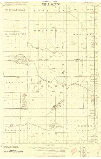 Ulen 1918 topographic map thumbnail