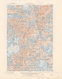 Vergas 1915 topographic map thumbnail
