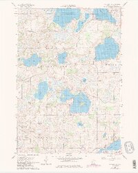 Shieldsville 1960 topographic map thumbnail