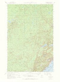 Silver Bay 1954 topographic map thumbnail