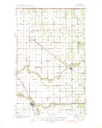 Hallock 1941 topographic map thumbnail