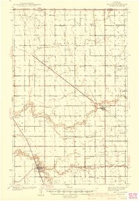 Hallock 1941 topographic map thumbnail