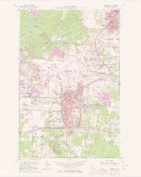 Hibbing 1957 topographic map thumbnail