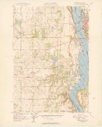 Hudson 1950 topographic map thumbnail