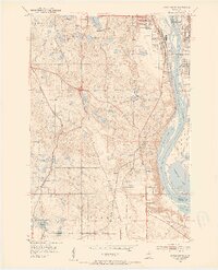 Inver Grove topographic map thumbnail
