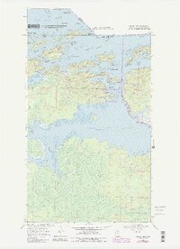 Island View 1969 topographic map thumbnail