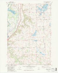 Jordan East 1981 topographic map thumbnail
