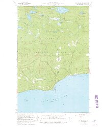 Kadunce Creek topographic map thumbnail