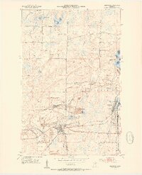 Keewatin 1952 topographic map thumbnail