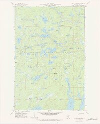 Kelso Mountain 1960 topographic map thumbnail