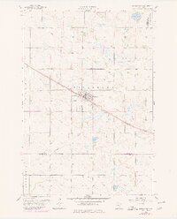 Kerkhoven 1958 topographic map thumbnail