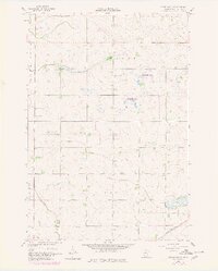 Kerkhoven SE 1958 topographic map thumbnail
