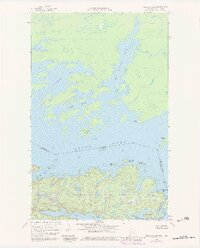 Kettle Falls 1967 topographic map thumbnail