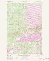 Kinney 1951 topographic map thumbnail
