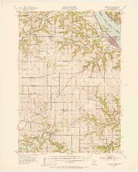 Lake City 1951 topographic map thumbnail