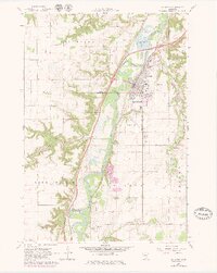 Le Sueur 1965 topographic map thumbnail
