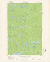 Lima Mountain 1959 topographic map thumbnail