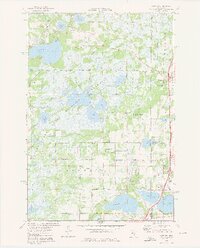 Linwood 1974 topographic map thumbnail