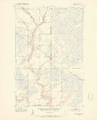 Little Swan 1952 topographic map thumbnail