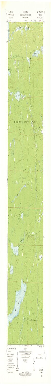 Mark Lake 1960 topographic map thumbnail