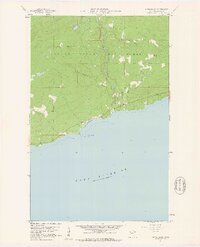 Marr Island 1960 topographic map thumbnail