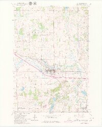 Melrose 1965 topographic map thumbnail