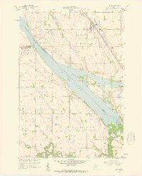Milan 1958 topographic map thumbnail