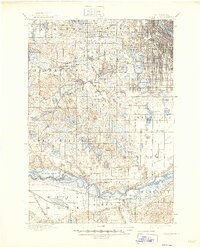 Minneapolis 1901 topographic map thumbnail