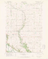 Minnesota Falls 1965 topographic map thumbnail