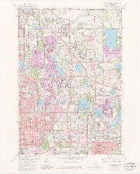 New Brighton 1967 topographic map thumbnail