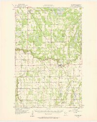 Newfolden 1957 topographic map thumbnail