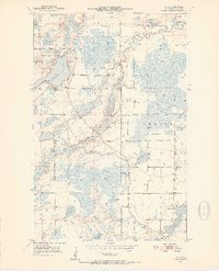 Palo 1951 topographic map thumbnail