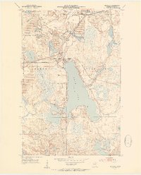 Pengilly 1952 topographic map thumbnail