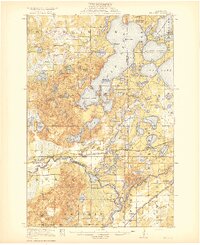 Pillager 1919 topographic map thumbnail