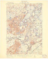 Pillager 1919 topographic map thumbnail