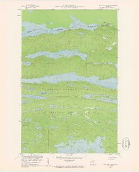 Pine Lake West 1959 topographic map thumbnail