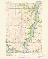 Prescott 1951 topographic map preview