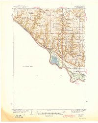 Red Wing 1944 topographic map thumbnail