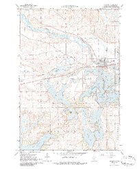 Richmond 1967 topographic map thumbnail