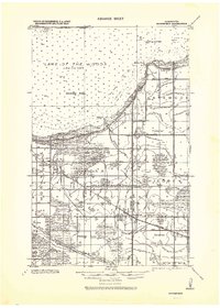Roosevelt 1943 topographic map thumbnail