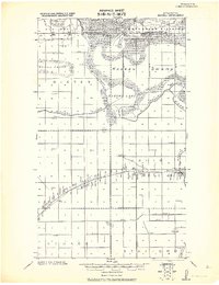 Roseau 1918 topographic map thumbnail