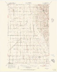 Rothsay 1951 topographic map thumbnail