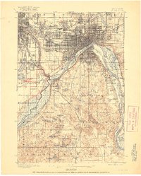 St. Paul 1896 topographic map thumbnail