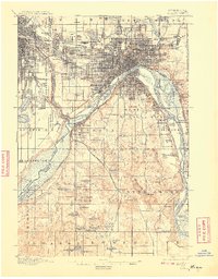 St. Paul 1896 topographic map thumbnail