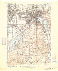 St. Paul 1896 topographic map thumbnail